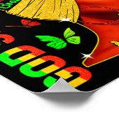 Sagt, ich bin schwarze Melanin Schwarze Geschichte Poster (Ecke)