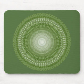 Sägt Mandala in Stämmen Mousepad