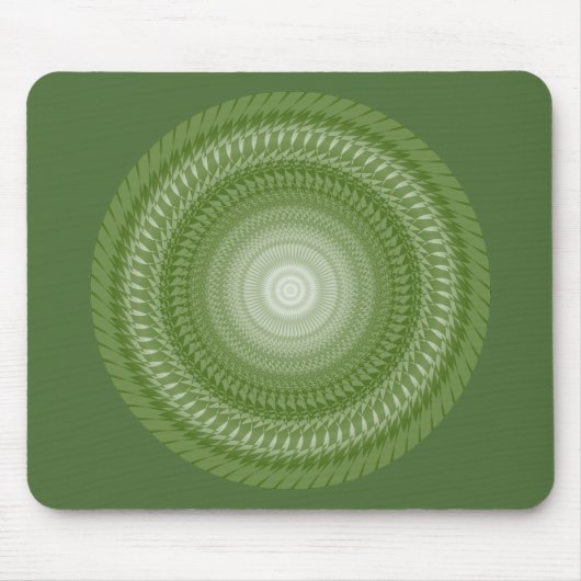 Sägt Mandala in Stämmen Mousepad (Vorne)