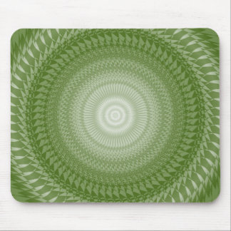 Sägt Mandala in Stämmen Mousepad