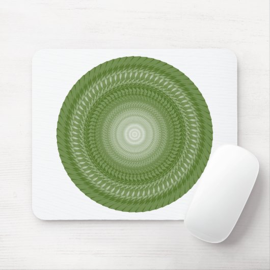Sägt Mandala in Stämmen Mousepad (Mit Mouse)