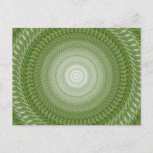 Sägt Mandala in Stämmen Postkarte