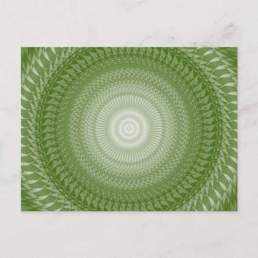 Sägt Mandala in Stämmen Postkarte (Vorderseite)