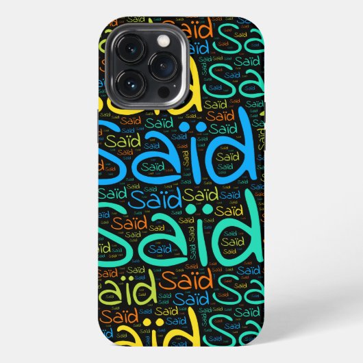 Sagte iPhone Hülle (Rückseite)