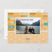 Sagte jemand cheeze? postkarte (Vorne/Hinten)