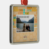 Sagte jemand cheeze? silbernes ornament (Rechts)