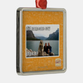 Sagte jemand cheeze? silbernes ornament (Rechts)