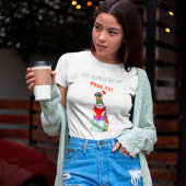 Sagte jemand Paw-Ty Niedlich Doberman Weihnachten T-Shirt