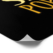 Sagte jemand Popcorn Popcorns Food Eater Lover Poster (Ecke)