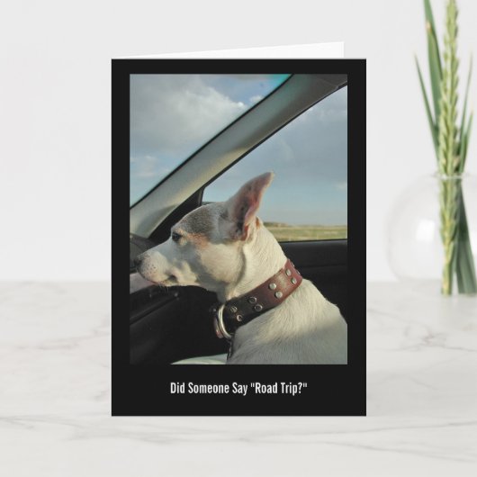 Sagte jemand "Road Trip"? Karte (Vorderseite)