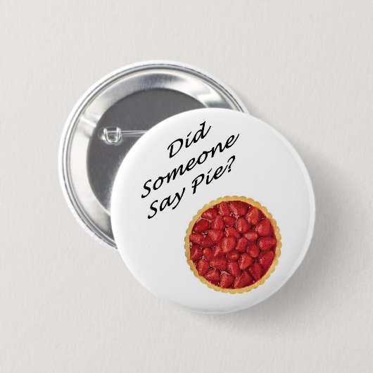 Sagte jemand Torte? Button (Vorne & Hinten)