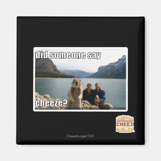 Sagte jemand zu betrügen? magnet (Vorne)