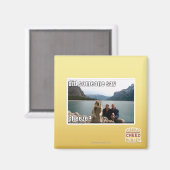 Sagte jemand zu betrügen? magnet (Vorderseite/Rückseite)