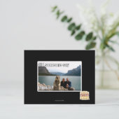 Sagte jemand zu betrügen? postkarte (Stehend Vorderseite)