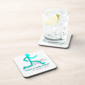 Sagte noch nie, dass kein Läufer Getränkeuntersetzer (Rechte Seite)