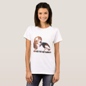 Sagten Sie Kaninchen? Beagle T-Shirt (Vorne ganz)