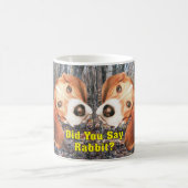 Sagten Sie Kaninchen? Beagle-WaldTasse Kaffeetasse (Mittel)