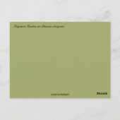 Saguaro Cacti in Tucson Arizona Postkarte (Rückseite)