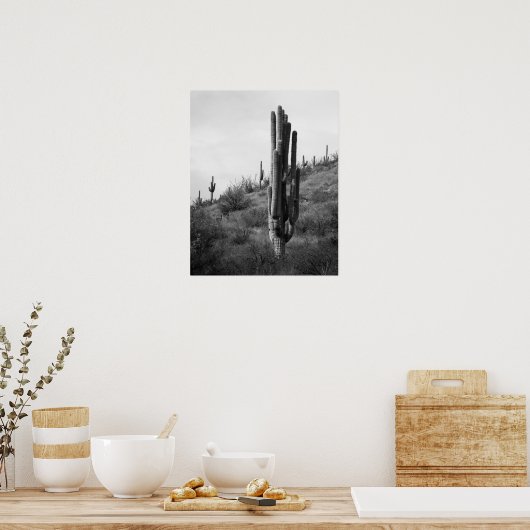 Saguaro Cactus 16x20 Poster (Küche)