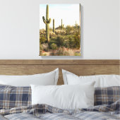 Saguaro Cactus, Arizona, USA Leinwanddruck (Insitu (Schlafzimmer))