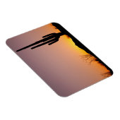 Saguaro Cactus at Sunset Magnet (Rechte Seite)