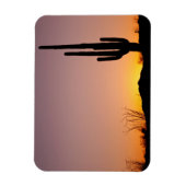Saguaro Cactus at Sunset Magnet (Vertikal)