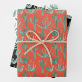 Saguaro Cactus Desert Aloe Pflanze Geschenkpapier Set (Beispiel)
