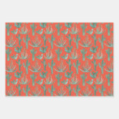 Saguaro Cactus Desert Aloe Pflanze Geschenkpapier Set (Vorderseite)