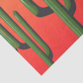 Saguaro Cactus Desert Decoupage Seidenpapier (Detail)