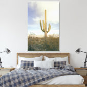 Saguaro Cactus Desert Landscape Leinwanddruck (Insitu (Schlafzimmer))