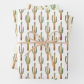 Saguaro Cactus Desert Pflanze Erdung Geschenkpapier Set (Beispiel)