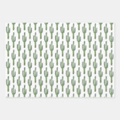 Saguaro Cactus Desert Pflanze Weihnachtsgeschenk Geschenkpapier Set (Vorderseite 3)