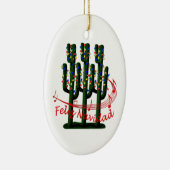 Saguaro Cactus Feliz Navidad Weihnachtsschmuck (Rechts)