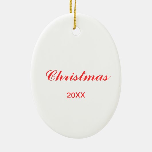 Saguaro Cactus Feliz Navidad Weihnachtsschmuck (Hinten)