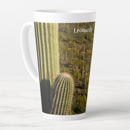 Saguaro Cactus Forest Arizona Milchtasse (Linke Ecke)