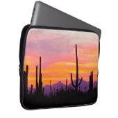 Saguaro Cactus Forest at Sunset Laptopschutzhülle (Vorne Rechts)