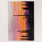 Saguaro Cactus Forest at Sunset Puzzle (Vertikal)