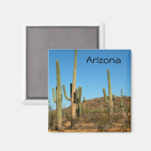 Saguaro cactus magnet (Vorderseite/Rückseite)