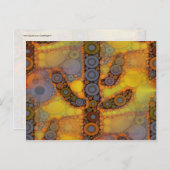 Saguaro Cactus Mosaic Design Postkarte (Vorne/Hinten)