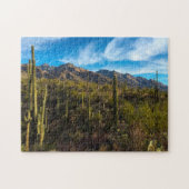 Saguaro Cactus National Park Arizonia. Jigsaw Puzz Puzzle (Horizontal)