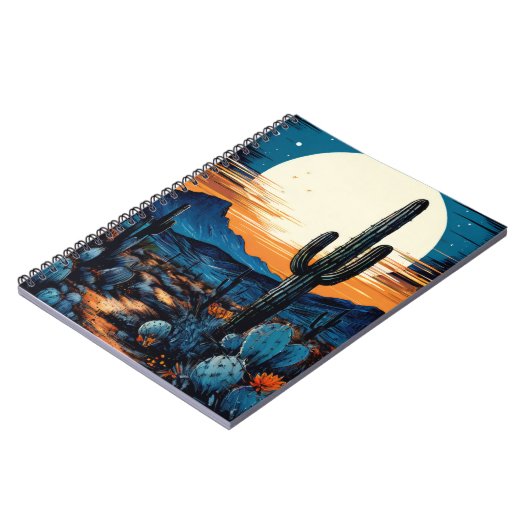 Saguaro Cactus | Notebook-Journal Notizblock (Linke Seite)