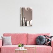 Saguaro Cactus Pipes Desert B&W Foto Kunstdrucke Leinwanddruck (Insitu (Wohnzimmer))