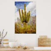 Saguaro Cactus Poster (Küche)