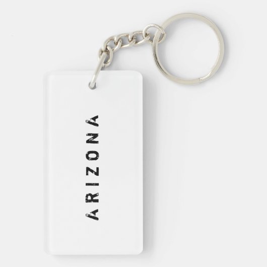 Saguaro Cactus Schlüsselanhänger | Doppelseitig (Rückseite)