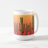 Saguaro Cactus Sunset Tasse (VorderseiteRechts)