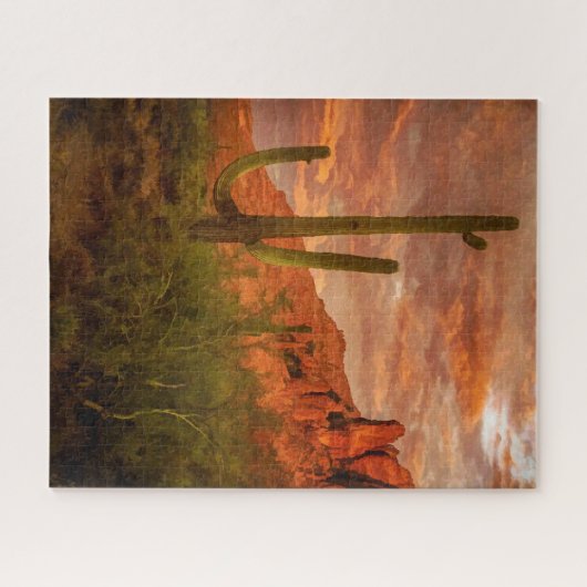 Saguaro Cactus Superstition Puzzle (Horizontal)