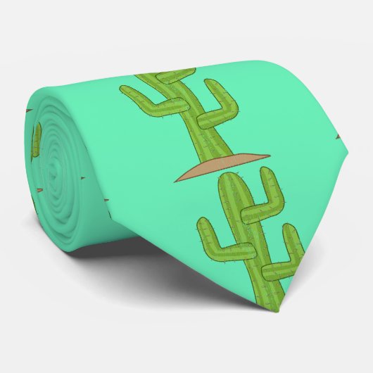 Saguaro Cactus Thunder_Cove Krawatte (Gerollt)