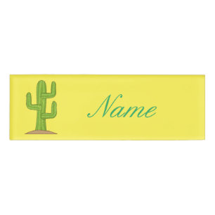 Saguaro Cactus Thunder_Cove Namenschild