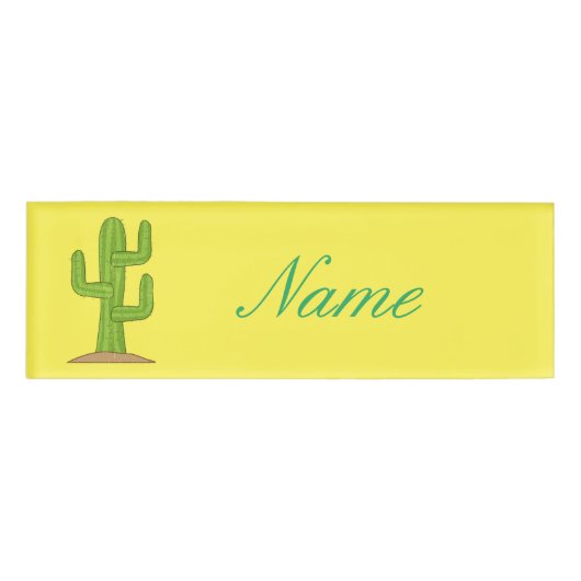 Saguaro Cactus Thunder_Cove Namenschild (Vorderseite)