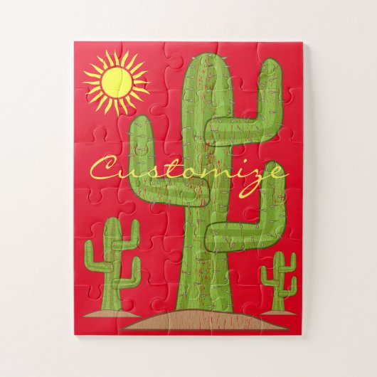 Saguaro Cactus Thunder_Cove Puzzle (Vertikal)